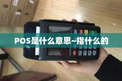 POS是什么意思~指什么的