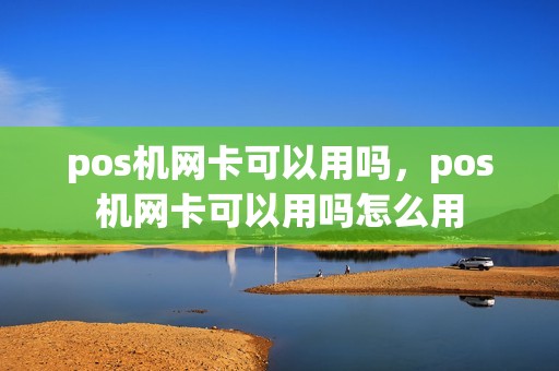 pos机网卡可以用吗，pos机网卡可以用吗怎么用