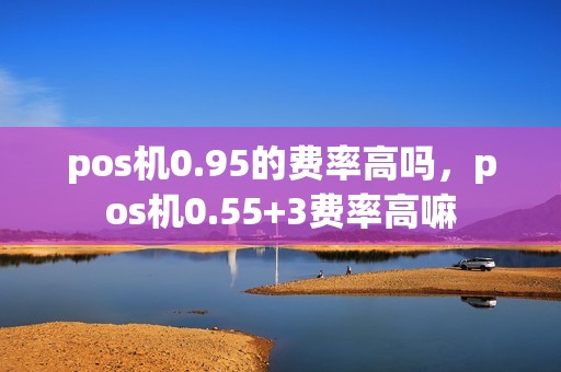 pos机0.95的费率高吗，pos机0.55+3费率高嘛