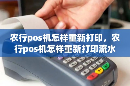 农行pos机怎样重新打印，农行pos机怎样重新打印流水账单