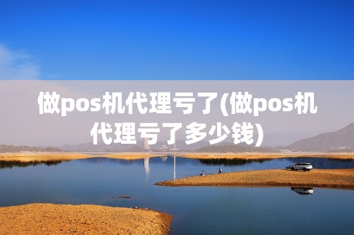 做pos机代理亏了(做pos机代理亏了多少钱)