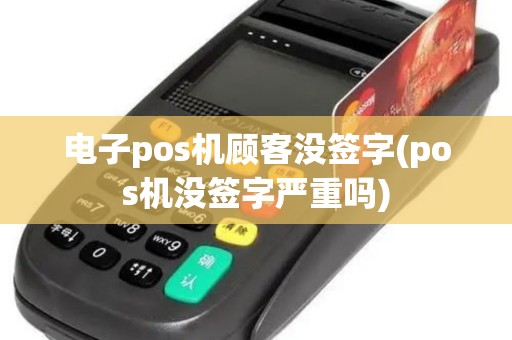 电子pos机顾客没签字(pos机没签字严重吗)