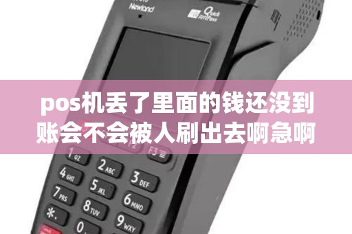 pos机丢了里面的钱还没到账会不会被人刷出去啊急啊
