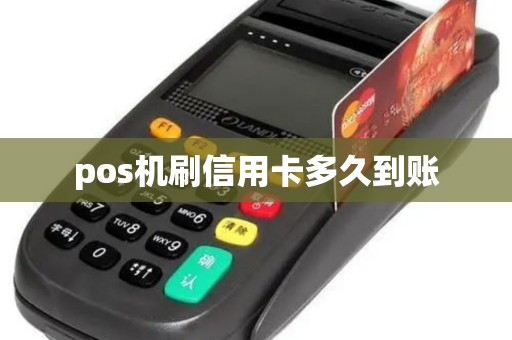 pos机刷信用卡多久到账