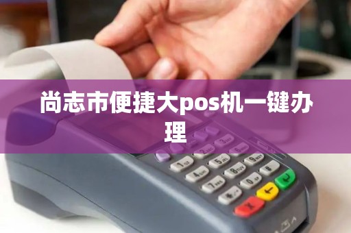 尚志市便捷大pos机一键办理