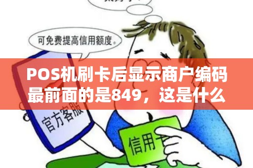 POS机刷卡后显示商户编码最前面的是849，这是什么意思