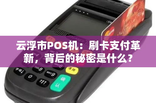 云浮市POS机：刷卡支付革新，背后的秘密是什么？