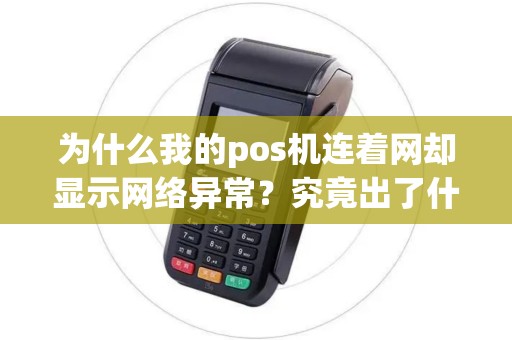 为什么我的pos机连着网却显示网络异常？究竟出了什么问题？