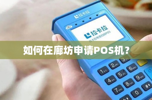如何在廊坊申请POS机？