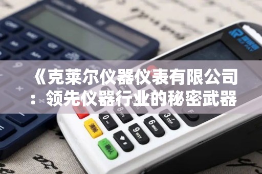 《克莱尔仪器仪表有限公司：领先仪器行业的秘密武器是什么？》