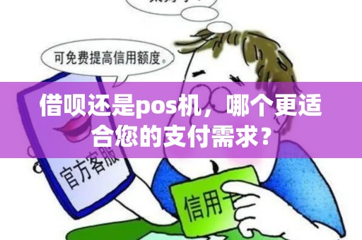 借呗还是pos机，哪个更适合您的支付需求？
