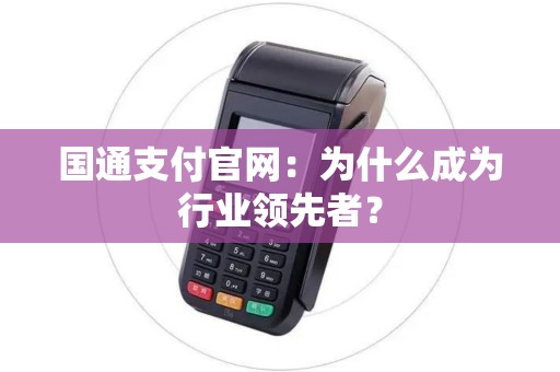 国通支付官网：为什么成为行业领先者？