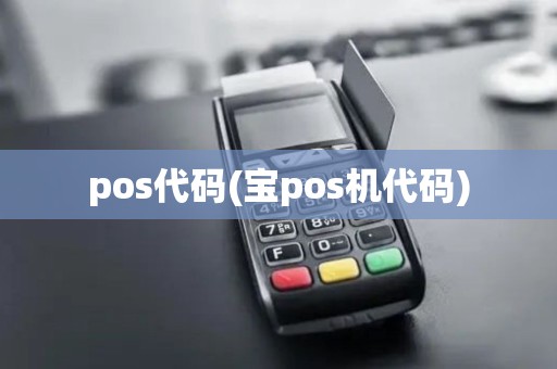 pos代码(宝pos机代码)