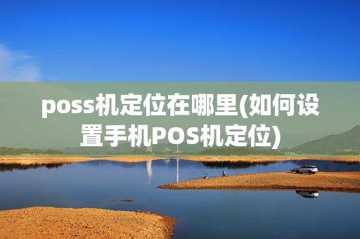 poss机定位在哪里(如何设置手机POS机定位)