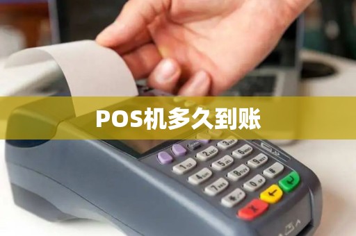 POS机多久到账