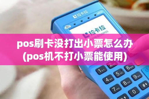 pos刷卡没打出小票怎么办(pos机不打小票能使用)