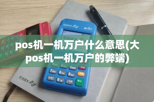 pos机一机万户什么意思(大pos机一机万户的弊端)