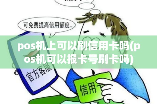 pos机上可以刷信用卡吗(pos机可以报卡号刷卡吗)