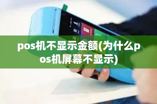 pos机不显示金额(为什么pos机屏幕不显示)