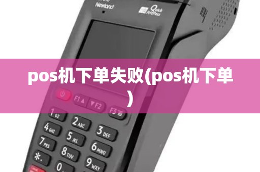 pos机下单失败(pos机下单)