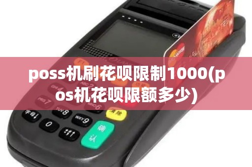 poss机刷花呗限制1000(pos机花呗限额多少)