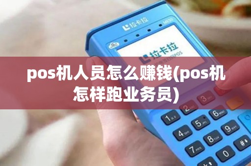 pos机人员怎么赚钱(pos机怎样跑业务员)