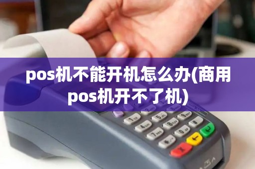 pos机不能开机怎么办(商用pos机开不了机)