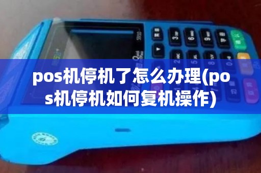 pos机停机了怎么办理(pos机停机如何复机操作)