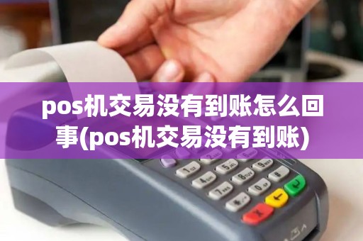 pos机交易没有到账怎么回事(pos机交易没有到账)