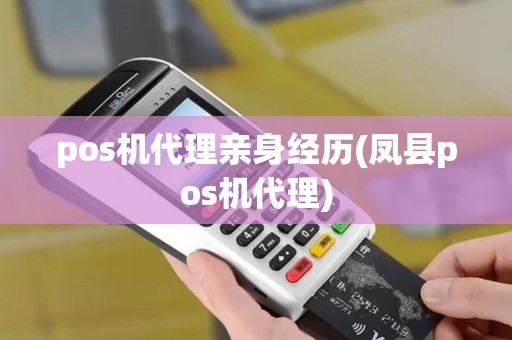 pos机代理亲身经历(凤县pos机代理)