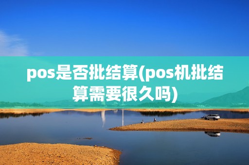 pos是否批结算(pos机批结算需要很久吗)