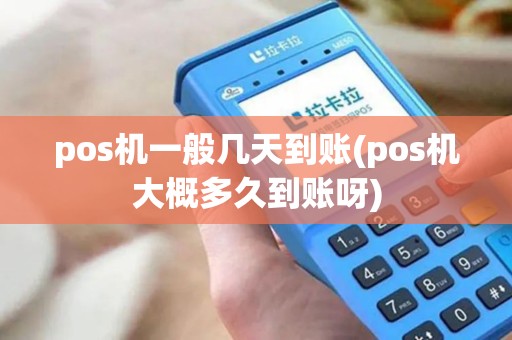 pos机一般几天到账(pos机大概多久到账呀)