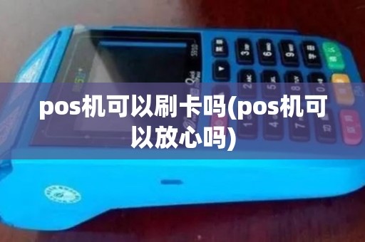 pos机可以刷卡吗(pos机可以放心吗)