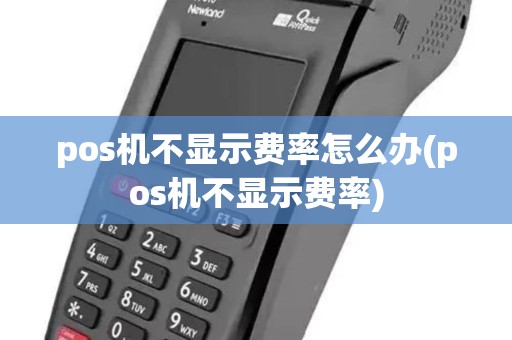 pos机不显示费率怎么办(pos机不显示费率)