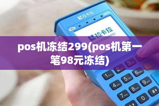 pos机冻结299(pos机第一笔98元冻结)