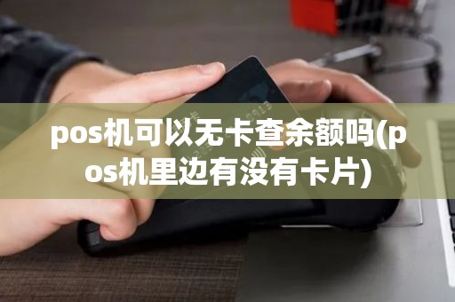 pos机可以无卡查余额吗(pos机里边有没有卡片)
