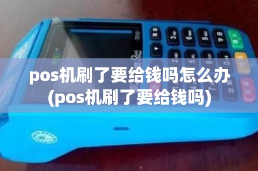 pos机刷了要给钱吗怎么办(pos机刷了要给钱吗)