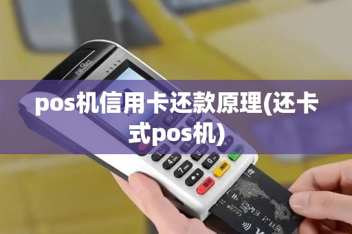 pos机信用卡还款原理(还卡式pos机)