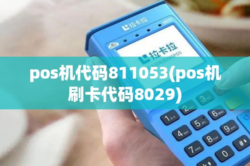 pos机代码811053(pos机刷卡代码8029)