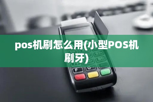 pos机刷怎么用(小型POS机刷牙)