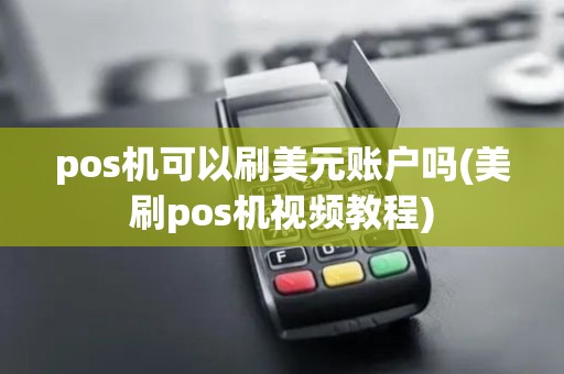 pos机可以刷美元账户吗(美刷pos机视频教程)