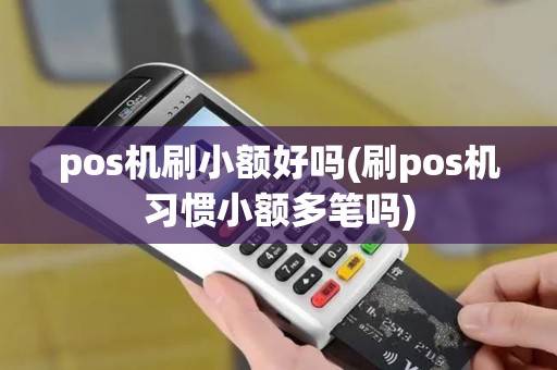 pos机刷小额好吗(刷pos机习惯小额多笔吗)