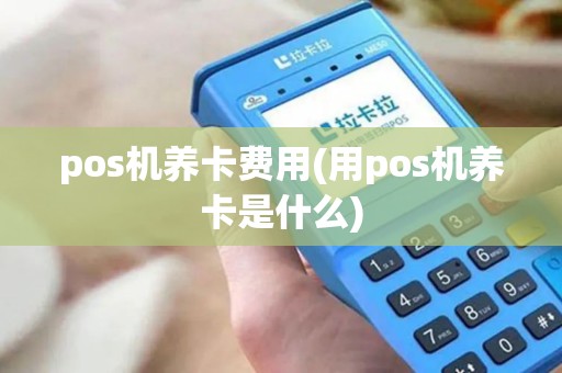 pos机养卡费用(用pos机养卡是什么)