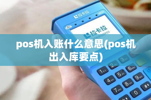 pos机入账什么意思(pos机出入库要点)