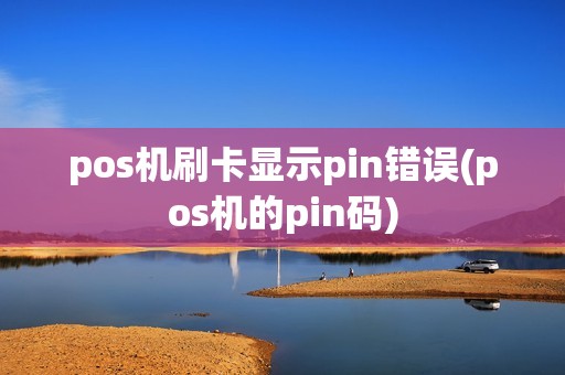 pos机刷卡显示pin错误(pos机的pin码)