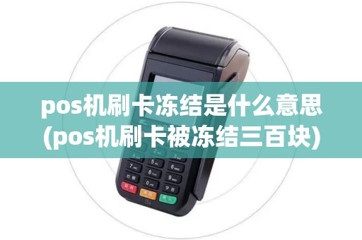 pos机刷卡冻结是什么意思(pos机刷卡被冻结三百块)