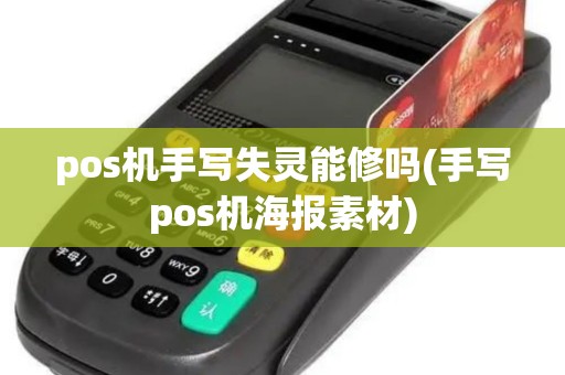 pos机手写失灵能修吗(手写pos机海报素材)