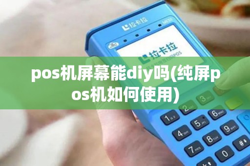 pos机屏幕能diy吗(纯屏pos机如何使用)
