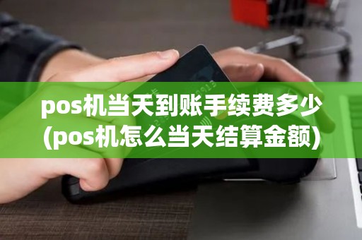 pos机当天到账手续费多少(pos机怎么当天结算金额)