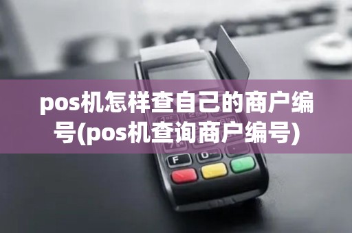 pos机怎样查自己的商户编号(pos机查询商户编号)